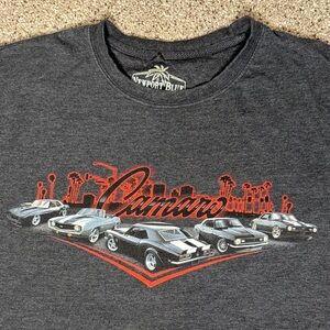 Newport Charcoal Camaro Multi Car Graphic Tee XXL